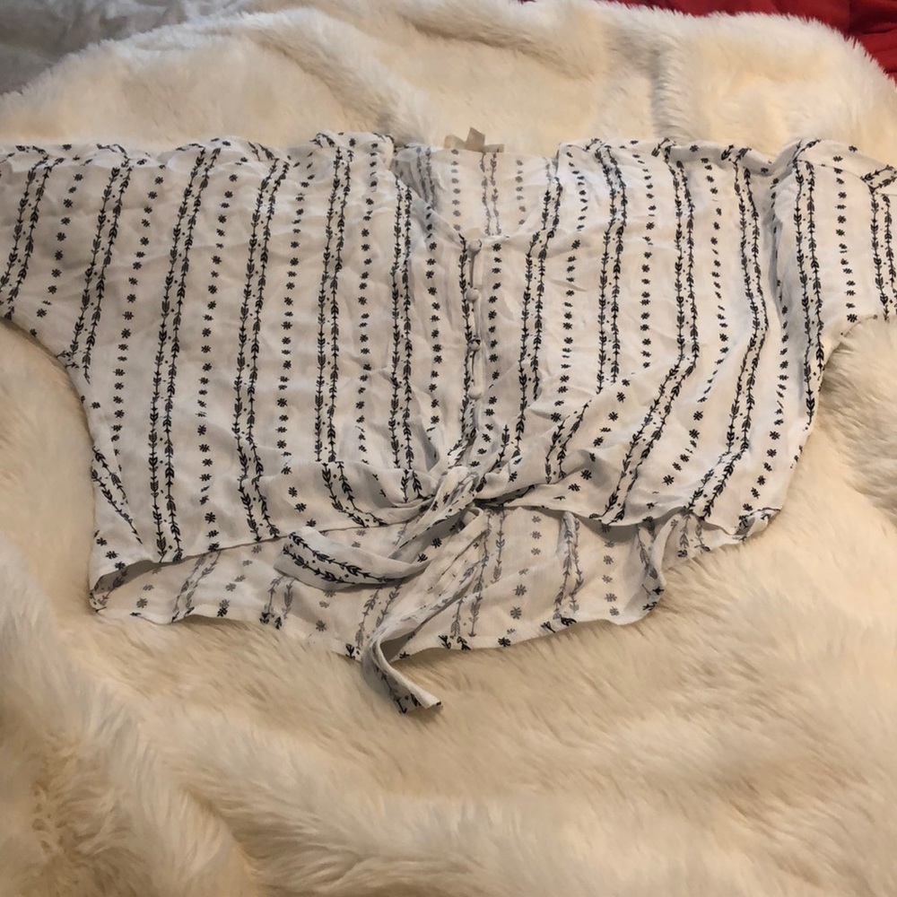 Boutique Tie Blouse